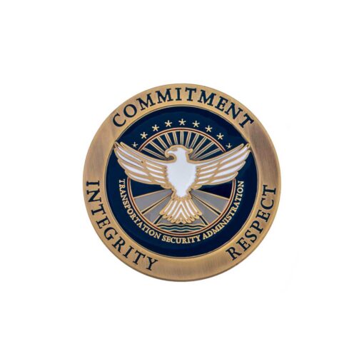 TSA Core Values Lapel Pin (Brass)