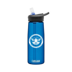 TSA water bottle blue